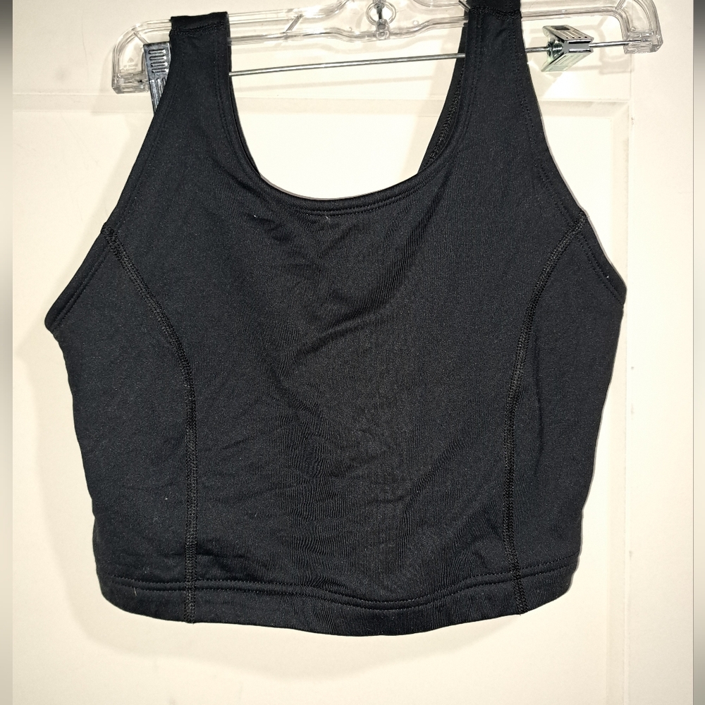 Vintage the north face fleece lined atheltic top / sports bra
